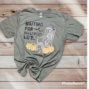 Waiting for Halloween Like Green Unisex Sizing‎